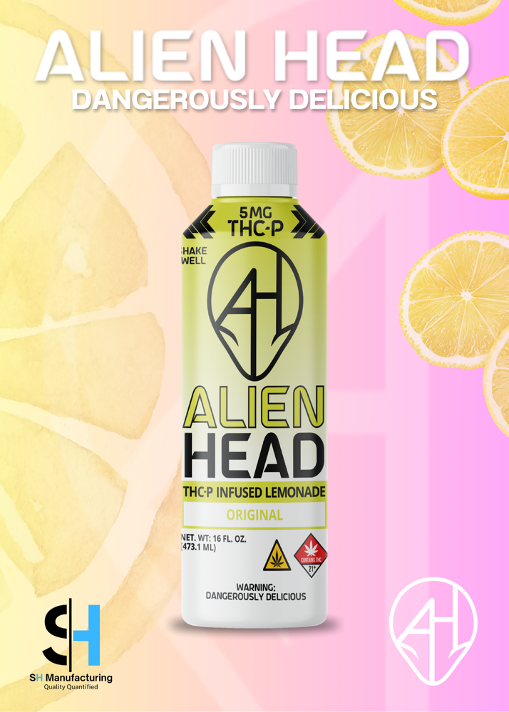 Alien Head Nano THCP Lemonade — 5mg Alien Head Nano THCP Lemonade — Original