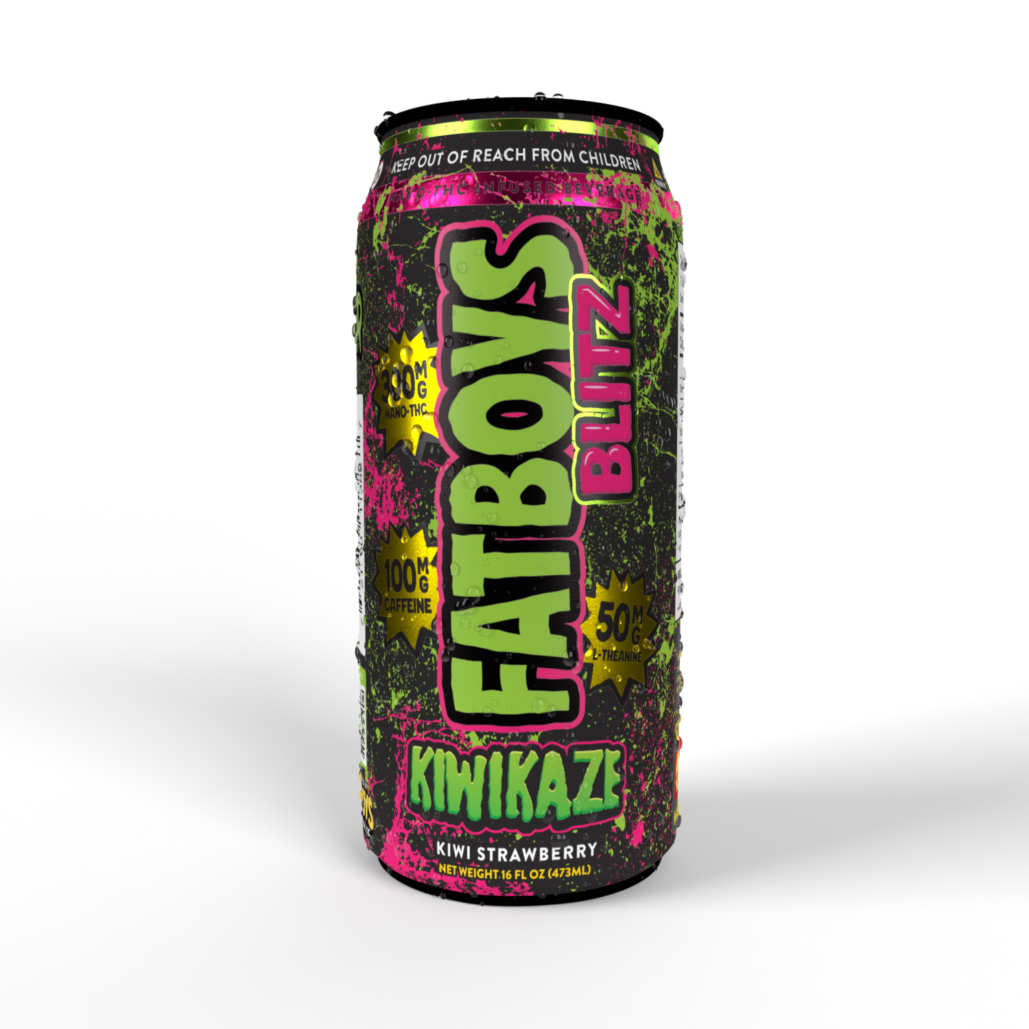 FATBOYs FATBOYs BLITZ — 300MG THC Kiwikaze