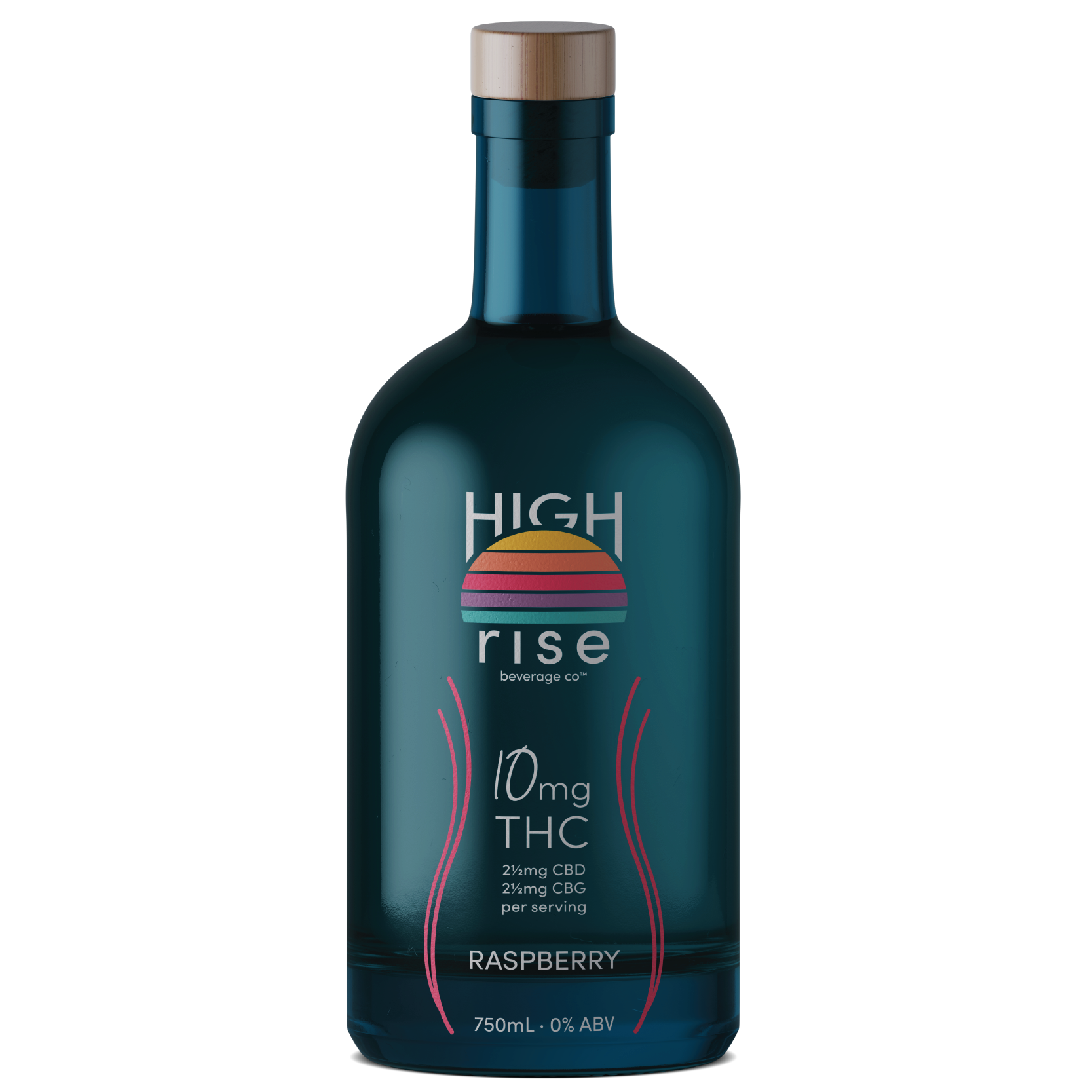 High Rise THC Infusion — 10mg Raspberry