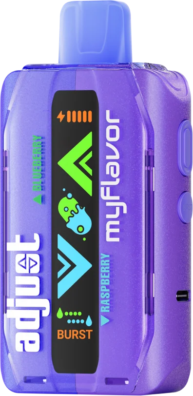 Adjust My Flavor 40000 Blue Razz Ice