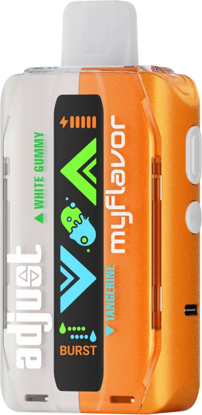 Adjust My Flavor 40000 Tangerine White Gummy