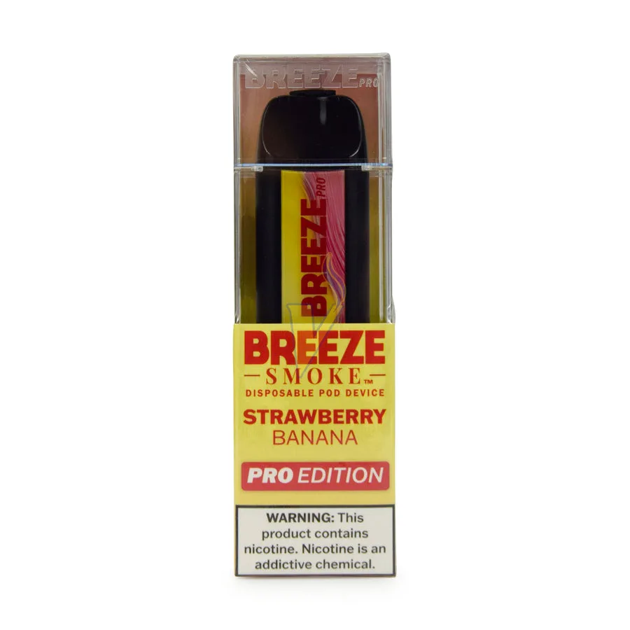 Breeze Breeze Pro Edition 2000 Strawberry Banana