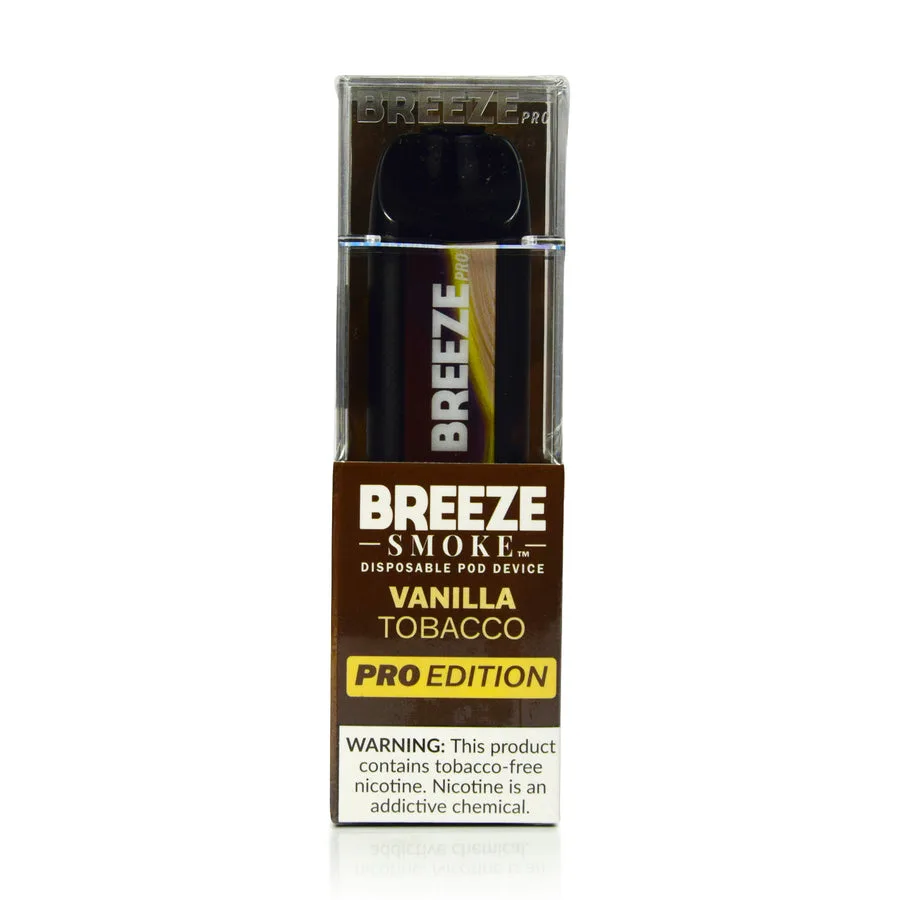 Breeze Breeze Pro Edition 2000 Vanilla Tobacco