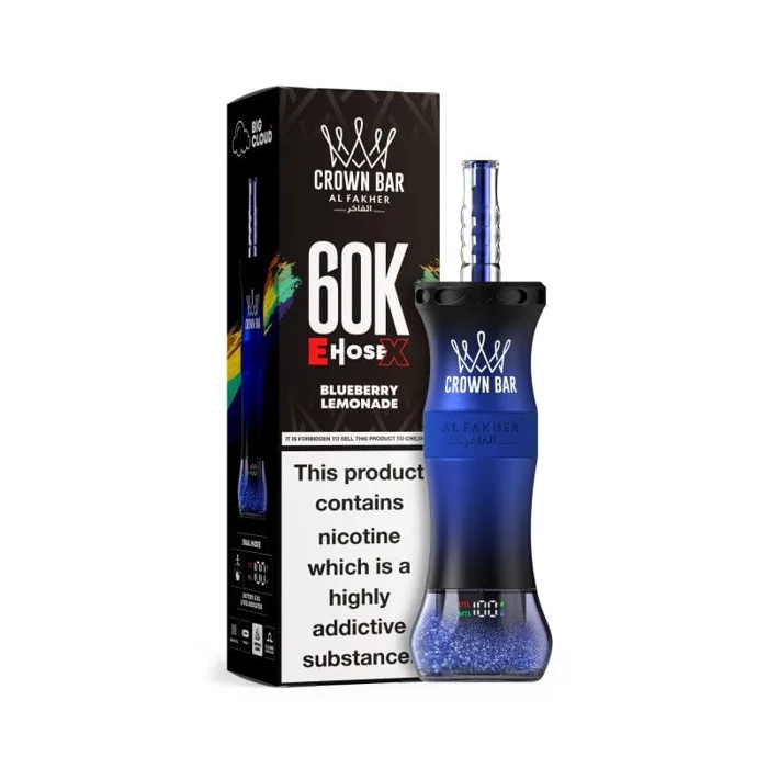 Crown Bar Crown Bar 60K E Hose X Blueberry Lemonade