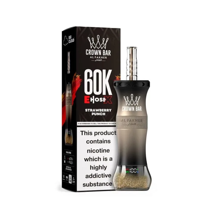 Crown Bar Crown Bar 60K E Hose X Strawberry Punch