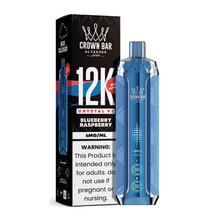 Crown Bar Crown Bar Crystal V2 12K Blueberry Raspberry