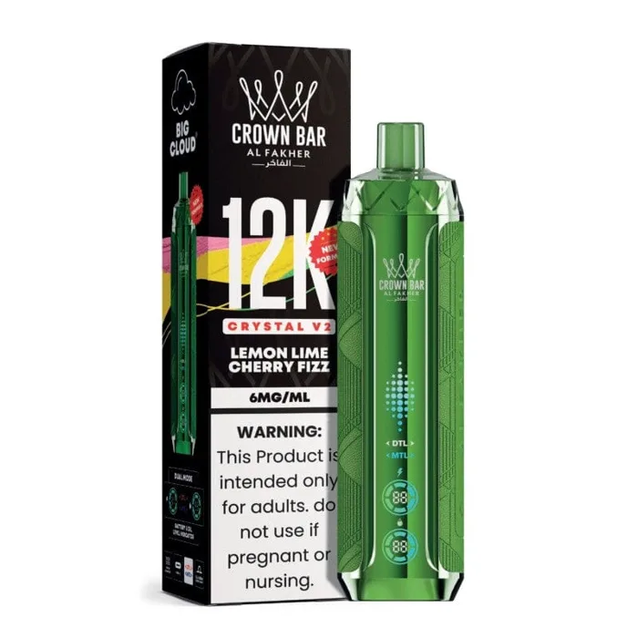 Crown Bar Crown Bar Crystal V2 12K Lemon Lime Cherry Fizz