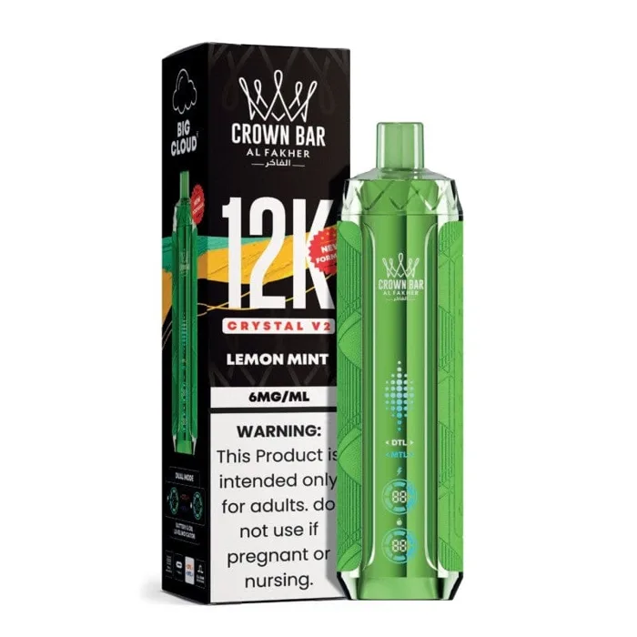 Crown Bar Crown Bar Crystal V2 12K Lemon Mint