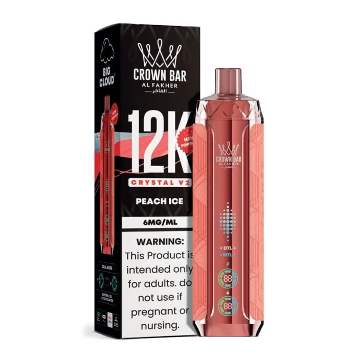 Crown Bar Crown Bar Crystal V2 12K Peach Ice