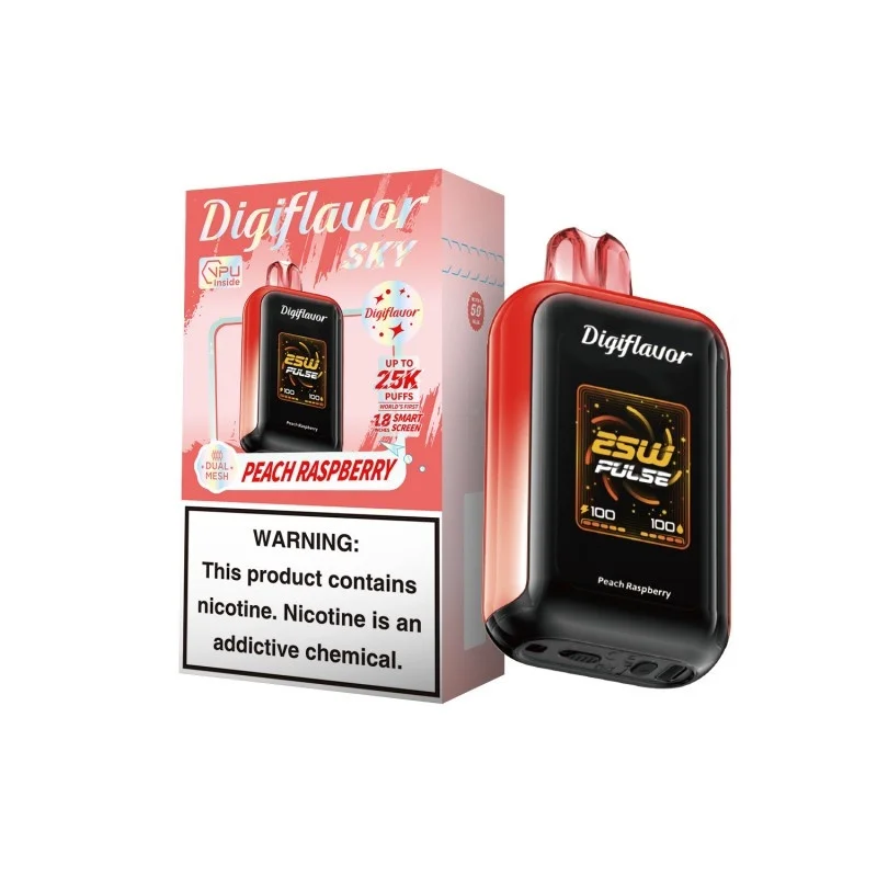 Digiflavor Sky 25000 Peach Raspberry