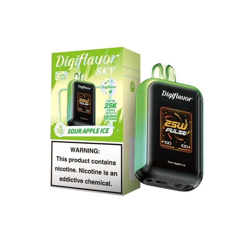 Digiflavor Sky 25000 Sour Apple Ice