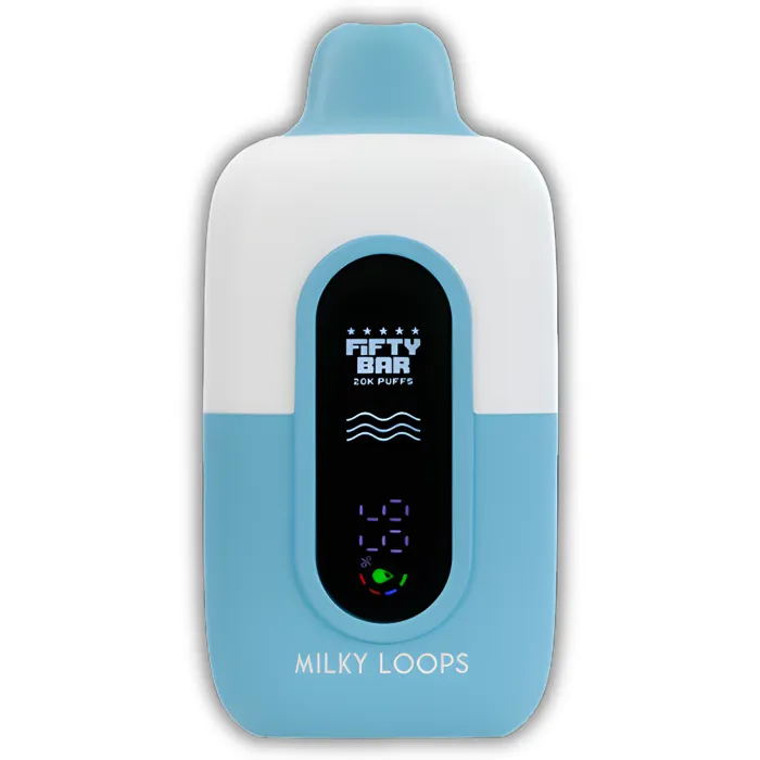 Fifty Bar Fifty Bar 20000 Nixodine Milky Loops