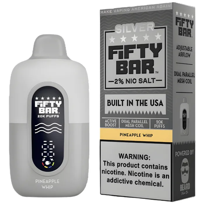 Fifty Bar Fifty Bar 20000 Silver Series Pineapple Whip