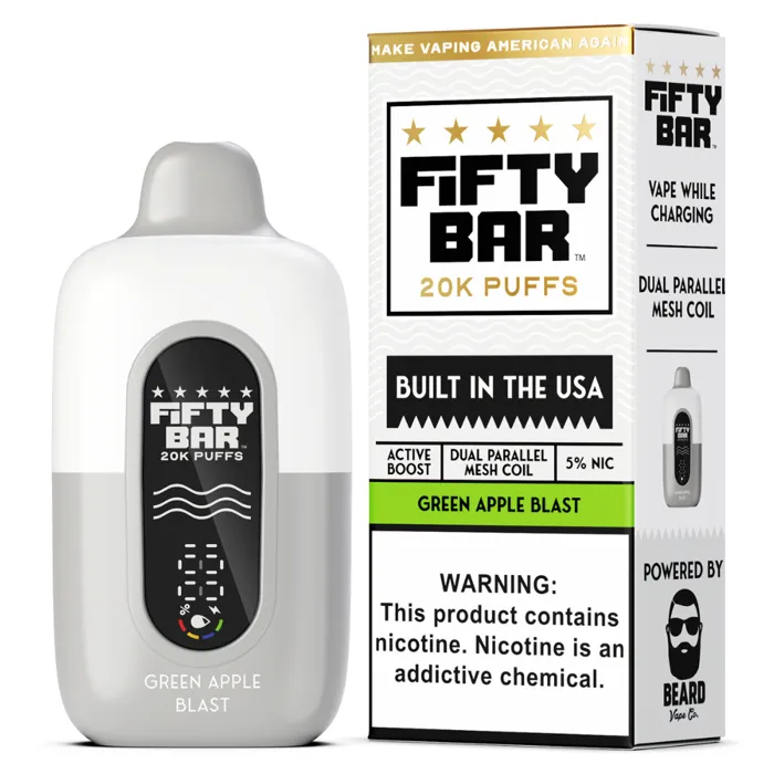 Fifty Bar Fifty Bar 20000 White Series Frozen Apple