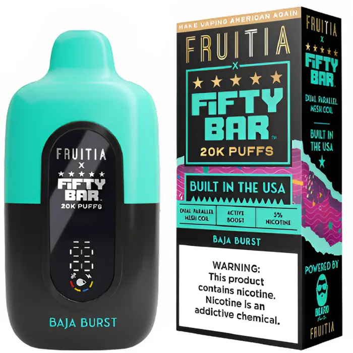 Fifty Bar Fifty Bar 20000 X Fruitia Baja Burst