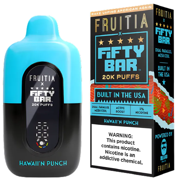 Fifty Bar Fifty Bar 20000 X Fruitia Island Punch