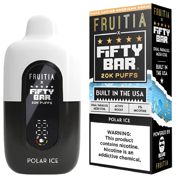 Fifty Bar Fifty Bar 20000 X Fruitia Polar Ice