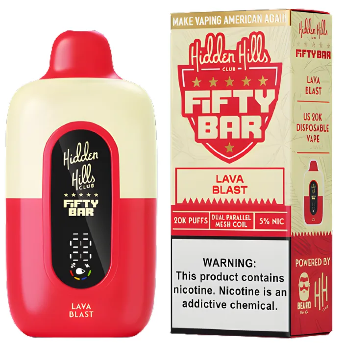 Fifty Bar Fifty Bar 20000 X Hidden Hills Lava Blast