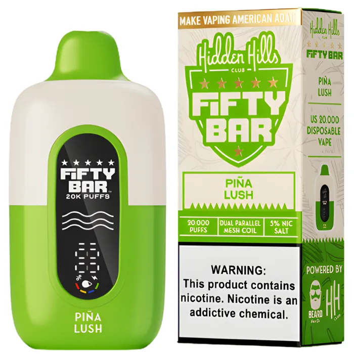 Fifty Bar Fifty Bar 20000 X Hidden Hills Pina Lush