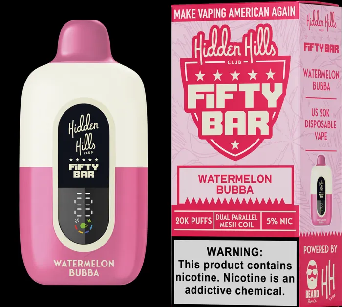 Fifty Bar Fifty Bar 20000 X Hidden Hills Watermelon Bubba