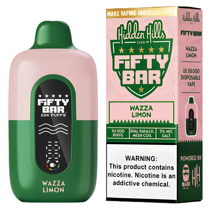 Fifty Bar Fifty Bar 20000 X Hidden Hills Wazza Limon