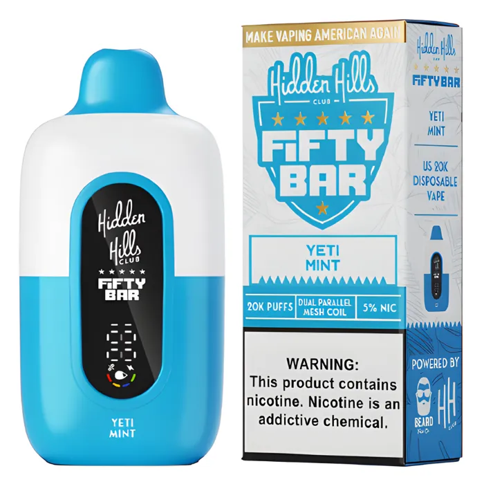 Fifty Bar Fifty Bar 20000 X Hidden Hills Yeti Mint