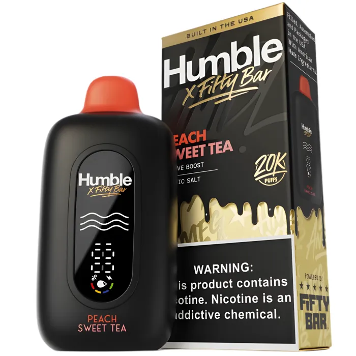 Fifty Bar Fifty Bar 20000 X Humble Peach Sweet Tea