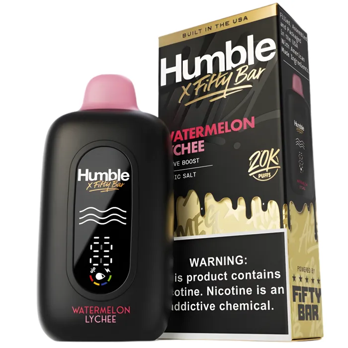 Fifty Bar Fifty Bar 20000 X Humble Watermelon Lychee