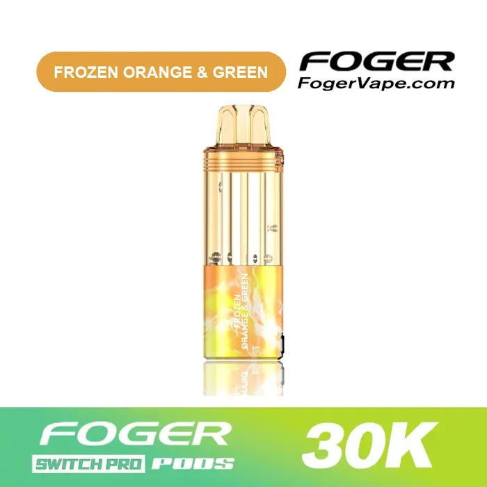 Foger Switch Pro 30000 Pod Frozen Orange & Green