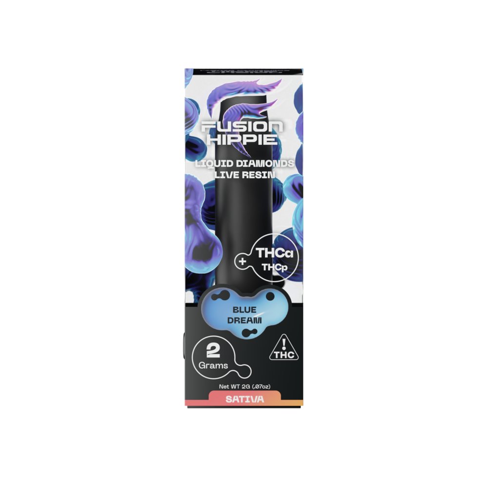 Fusion Hippie THCa 2ML Disposable Vape Pen Blue Dream
