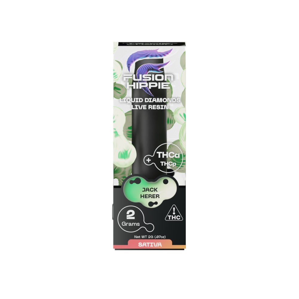 Fusion Hippie THCa 2ML Disposable Vape Pen Jack Herer