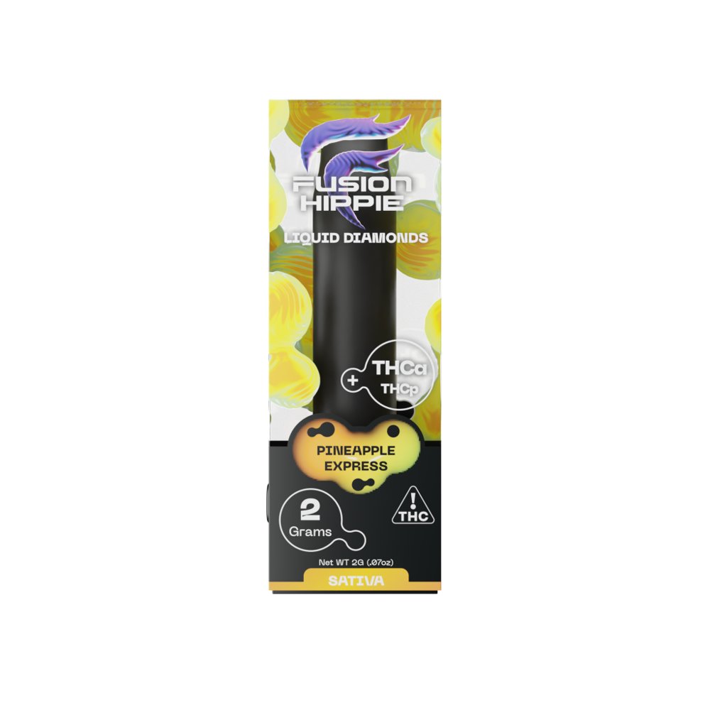Fusion Hippie THCa 2ML Disposable Vape Pen Pineapple Express