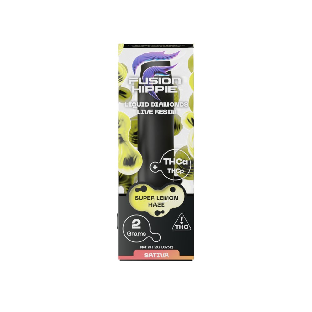 Fusion Hippie THCa 2ML Disposable Vape Pen Super Lemon Haze