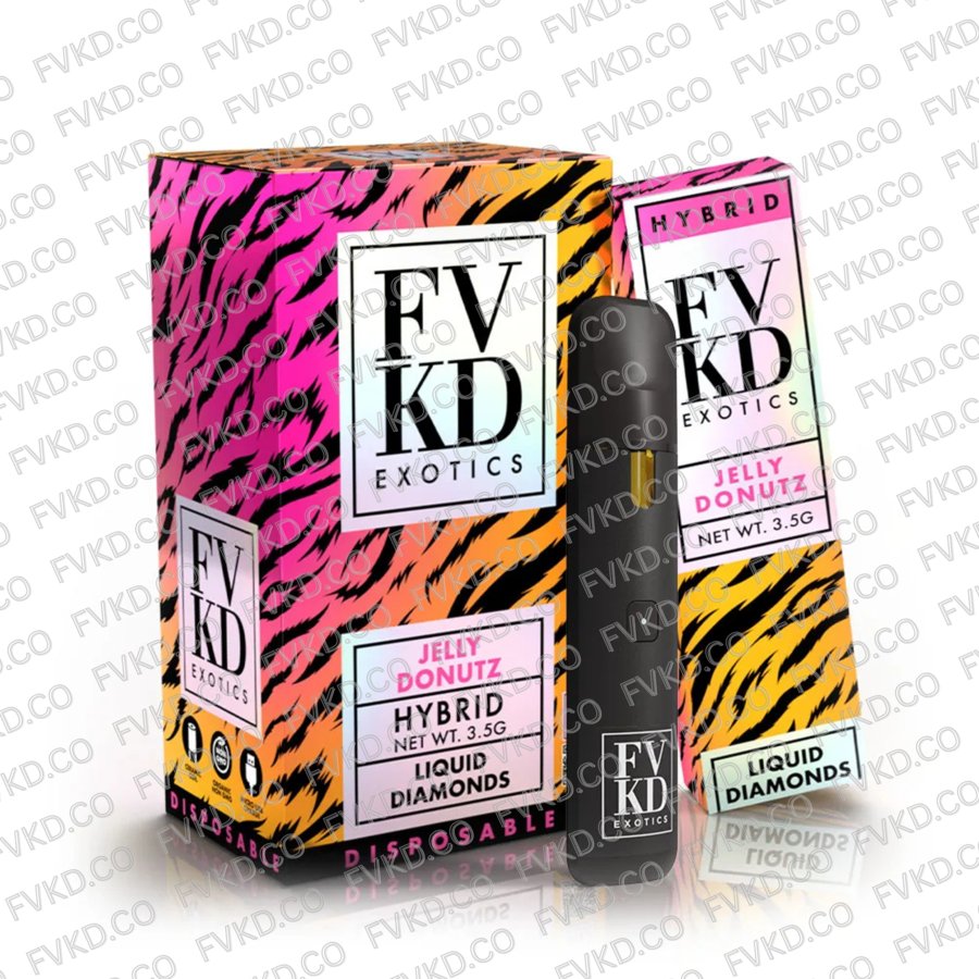 FVKD Liquid Diamonds 3.5G Disposable Jelly Donutz