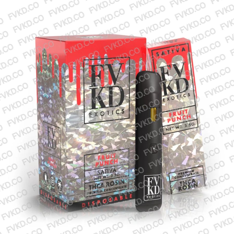 FVKD THCA Rosin 3.5G Disposable Fruit Punch