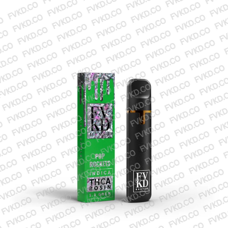 FVKD THCA Rosin Minis 1.5G Disposable Pop Rocket