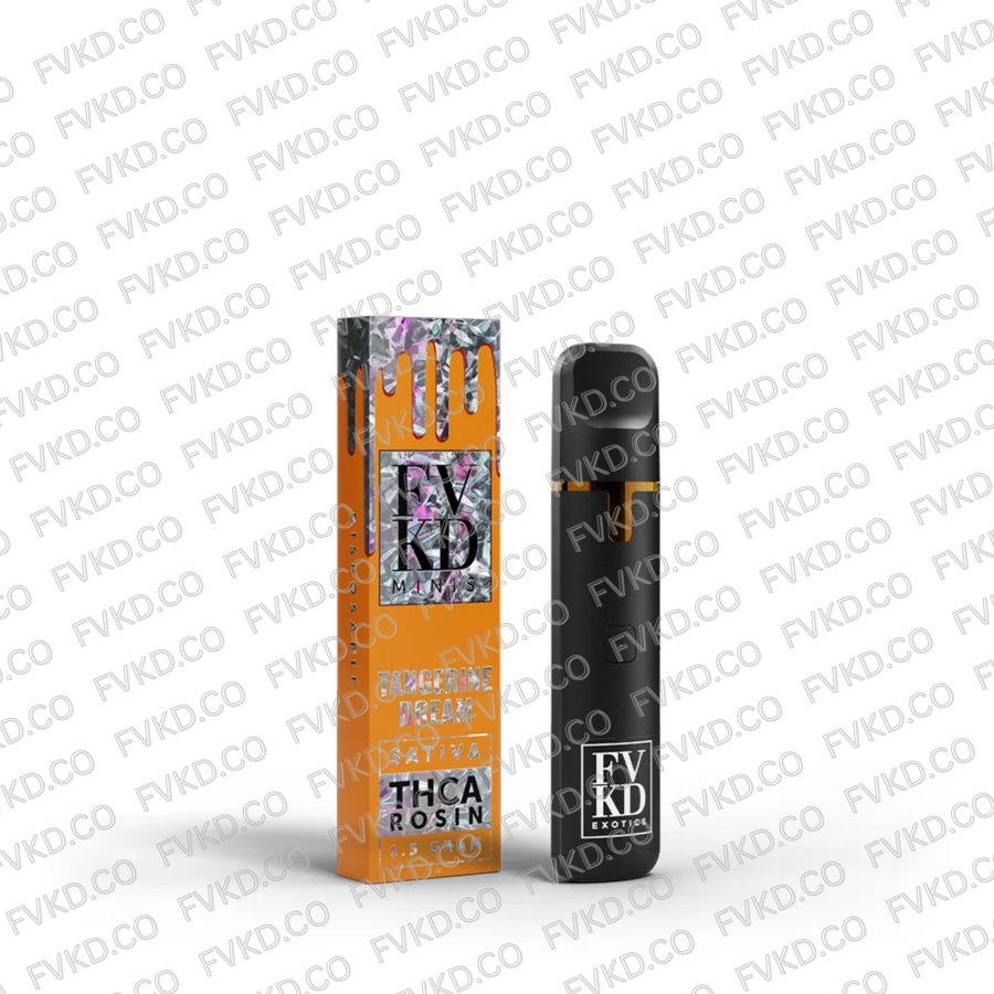 FVKD THCA Rosin Minis 1.5G Disposable Tangerine Dream