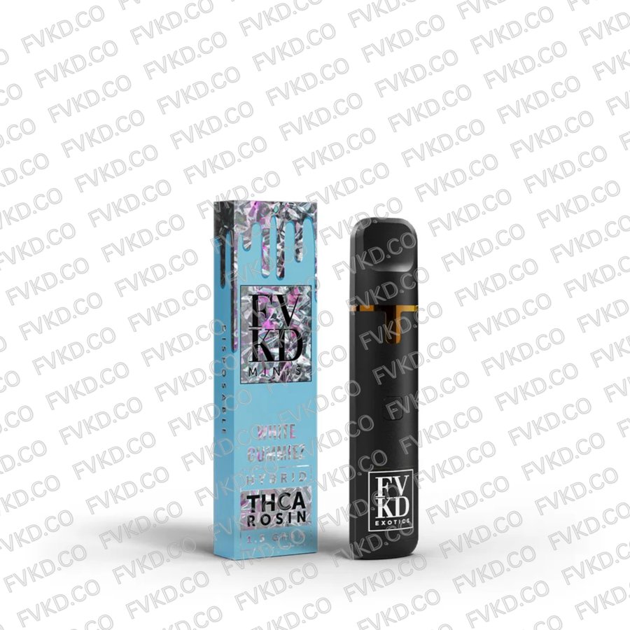 FVKD THCA Rosin Minis 1.5G Disposable White Gummiez