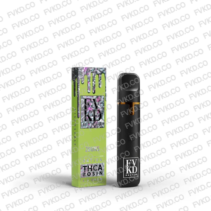 FVKD THCA Rosin Minis 1.5G Disposable Zours