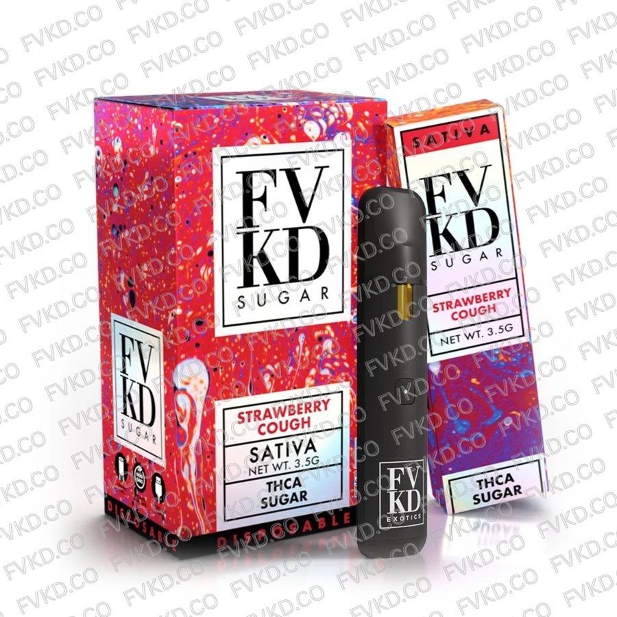 FVKD THCA Sugar 3.5G Disposable Strawberry Cough