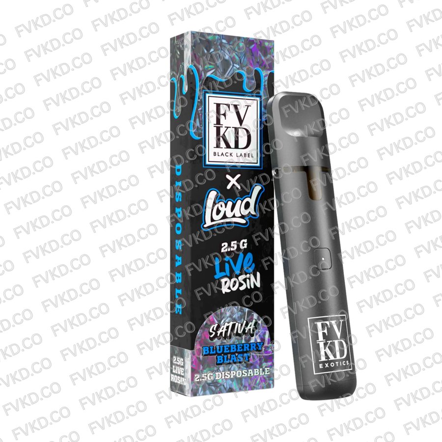 FVKD x LOUD Live Rosin 2.5G Disposable Blueberry Blast