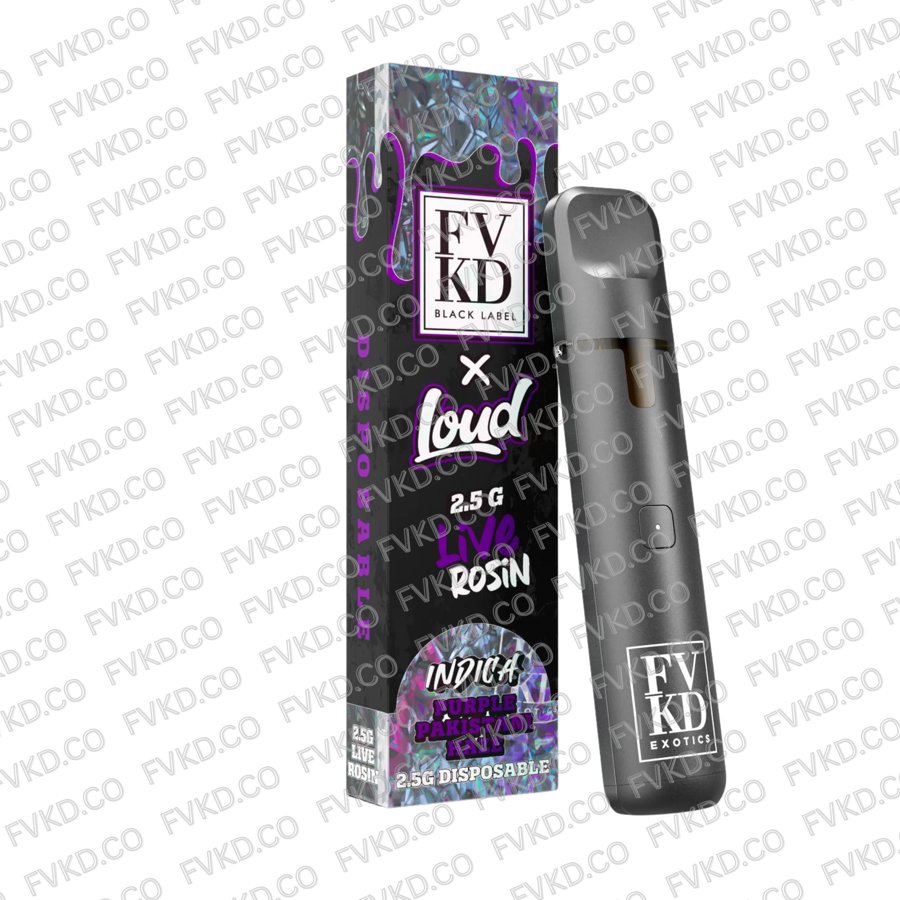 FVKD x LOUD Live Rosin 2.5G Disposable Purple Pakistani Haze