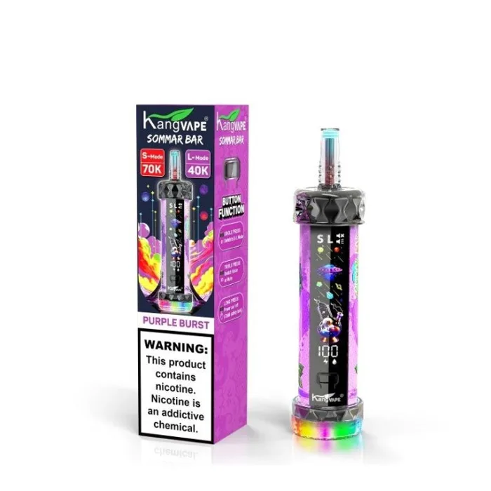 Kangvape Sommar Bar 70000 E-Hookah Purple Burst