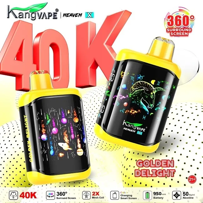 Kangvape Heaven X 40000 (KV-006) Golden Delight