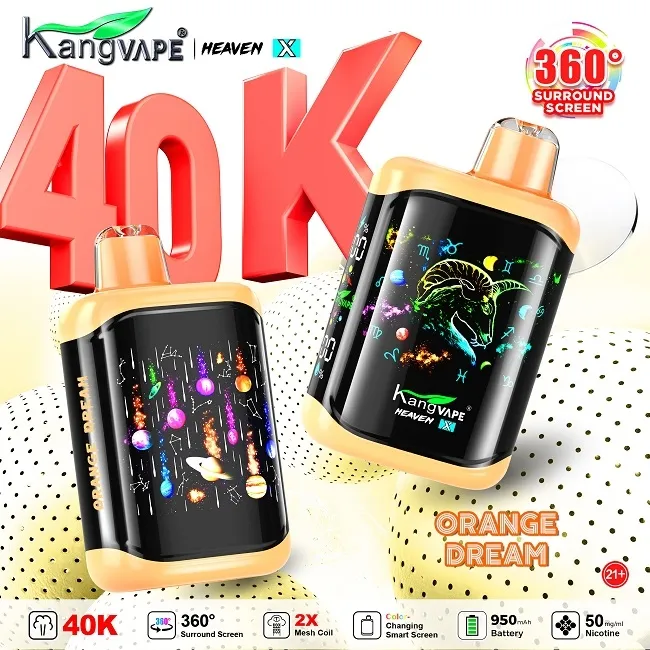 Kangvape Heaven X 40000 (KV-006) Orange Dream