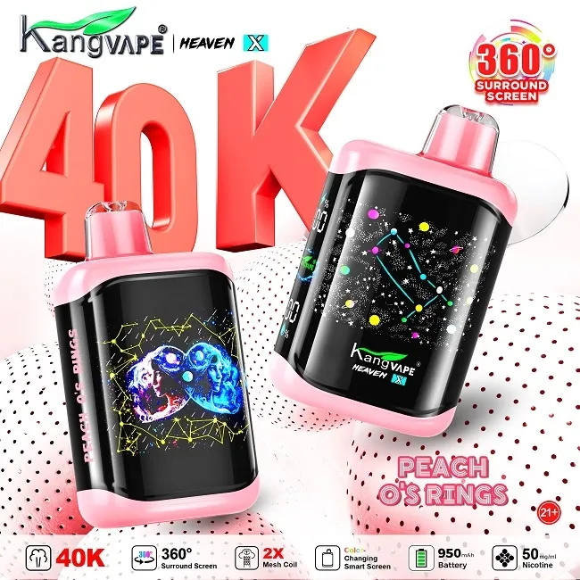 Kangvape Heaven X 40000 (KV-006) Peach O's Rings