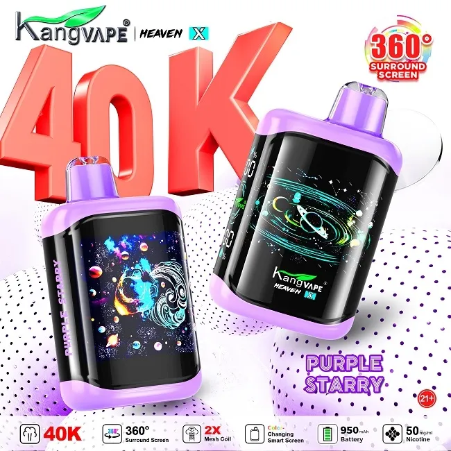 Kangvape Heaven X 40000 (KV-006) Purple Starry