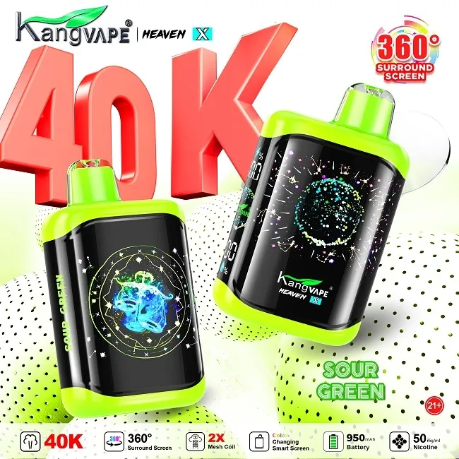 Kangvape Heaven X 40000 (KV-006) Sour Green