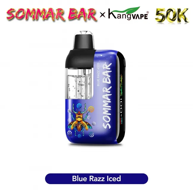 Kangvape Sommar Bar 50000 Blue Razz Iced