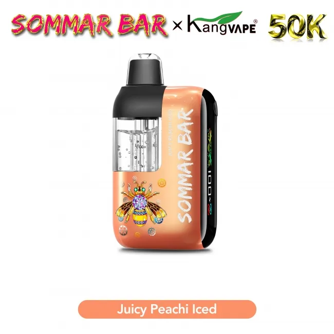 Kangvape Sommar Bar 50000 Juicy Peachi Iced